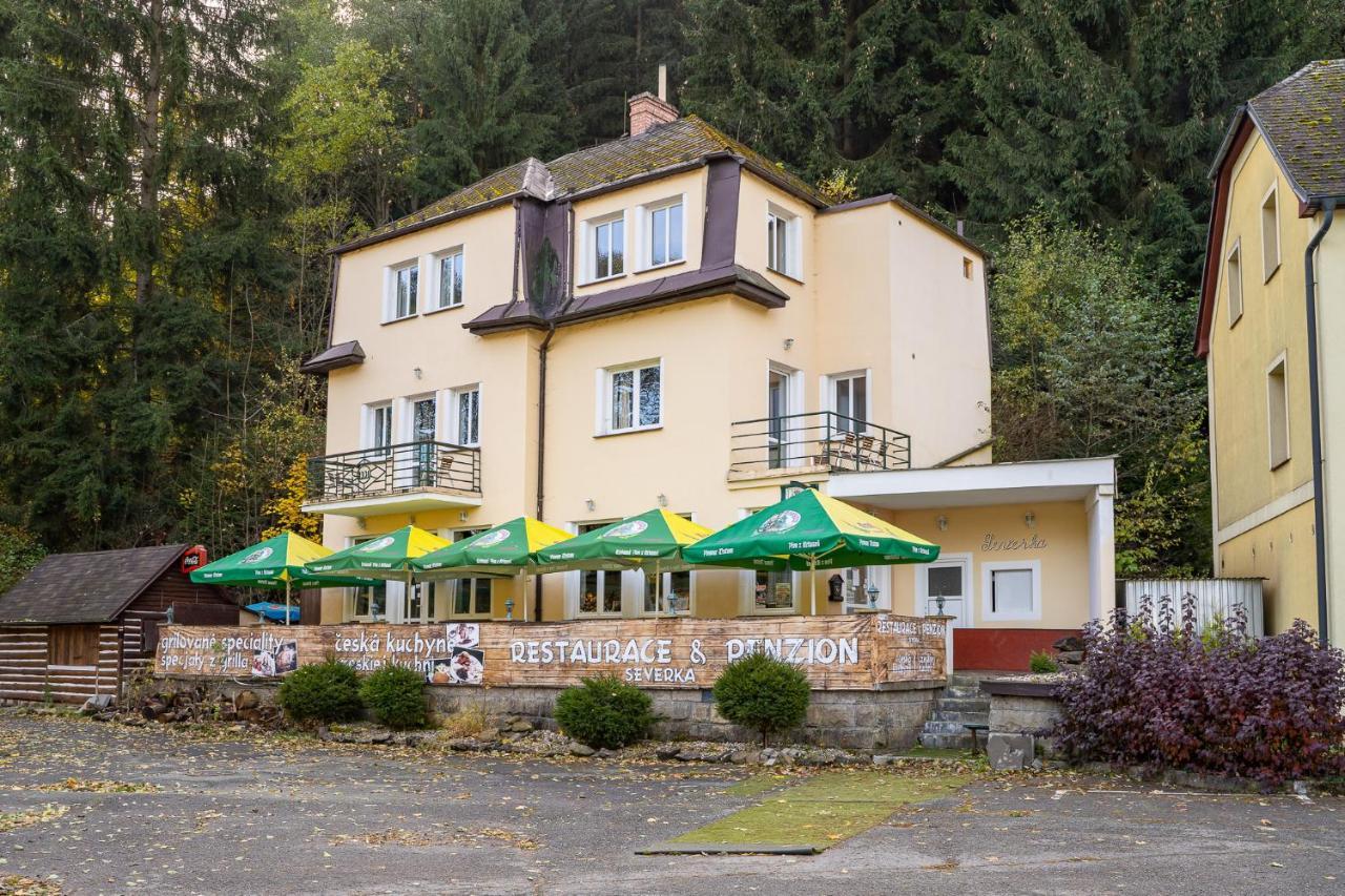 Penzion Severka Teplice nad Metuji Ngoại thất bức ảnh